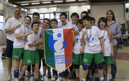 U14 CAMPIONI INTERPROVINCIALI