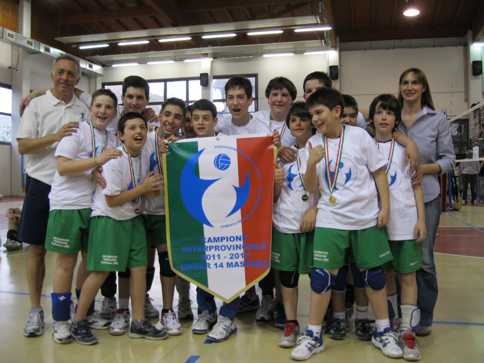 U14 CAMPIONI INTERPROVINCIALI