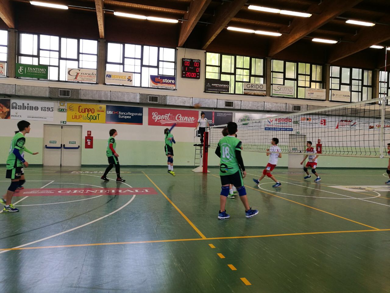 UNDER 14 SCONFITTA A CUNEO